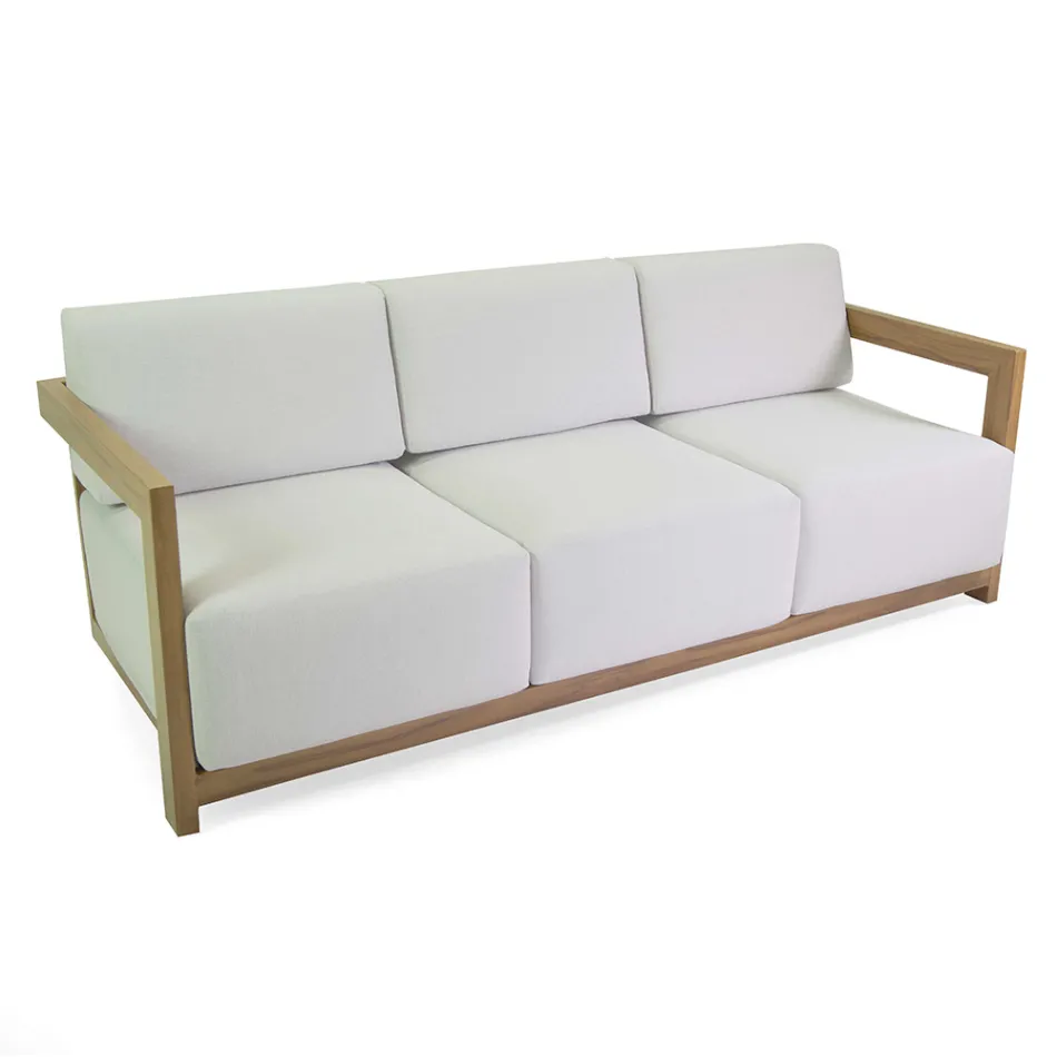 Sala de estar em alumínio com efeito madeira de transferência térmica - Camper Viadurini