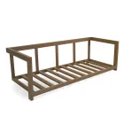 Sala de estar em alumínio com efeito madeira de transferência térmica - Camper Viadurini