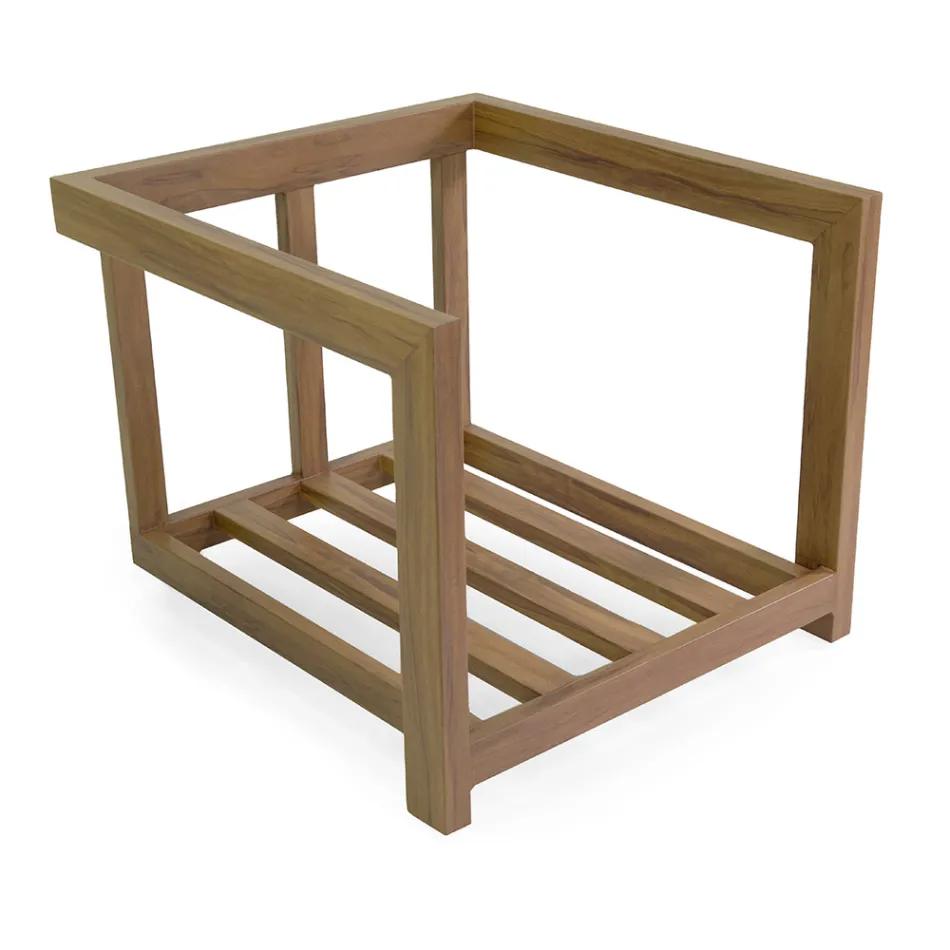 Sala de estar em alumínio com efeito madeira de transferência térmica - Camper Viadurini