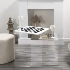 Tabuleiro de xadrez moderno em acrílico preto ou branco feito na Itália - Xeque-mate Viadurini