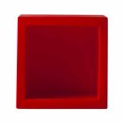 Prateleira colorida cubo Design moderno de cubo aberto Slide feito na Itália Viadurini