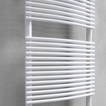 Aquecedor de toalhas de banho hidráulico com design vertical em aço 1013 W - Griffin