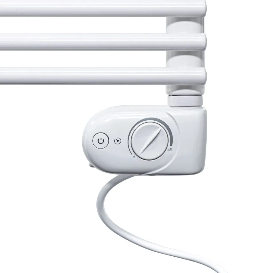 Aquecedor de toalhas elétrico em aço carbono - Macio Viadurini