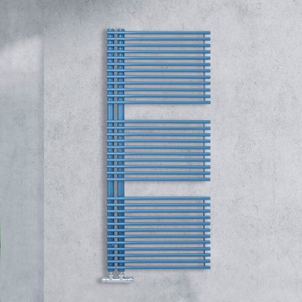 Toalheiro aquecido em aço carbono com sistema hidráulico - Peanuts Viadurini