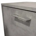 Sapato dupla face de duas carreiras em melamina cimentada Cleavian Senis Viadurini