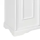 Sapateira com 1 gaveta e 2 portas de madeira Made in Italy - Lasa Viadurini