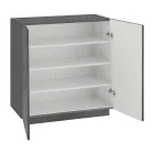 Sapateira para Sala com 2 Portas em Melamina Made in Italy - Popilio Viadurini