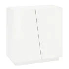 Sapateira para Sala com 2 Portas em Melamina Made in Italy - Popilio Viadurini