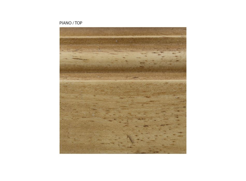 Sapateira em madeira folheada Toulipier Made in Italy - Visnus Viadurini