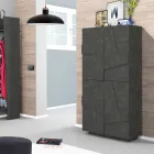 Sapateira interna de melamina com 4 portas fabricada na Itália - Naditza Viadurini