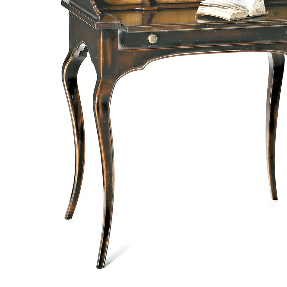 Secretária com 5 Gavetas e Tampo Removível Made in Italy - Maia Viadurini