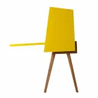 Mesa de madeira Multicamadas Design Grilli Hemingway made Italy Viadurini