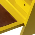 Design moderno secretária em contraplacado Grilli Hemingway fez Itália Viadurini