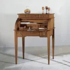 Secretária com 6 gavetas externas, 3 gavetas internas e 1 compartimento Made in Italy - Marte Viadurini