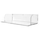 Mesa de parede Otilia em acrílico com design minimalista, fabricada na Itália. Viadurini