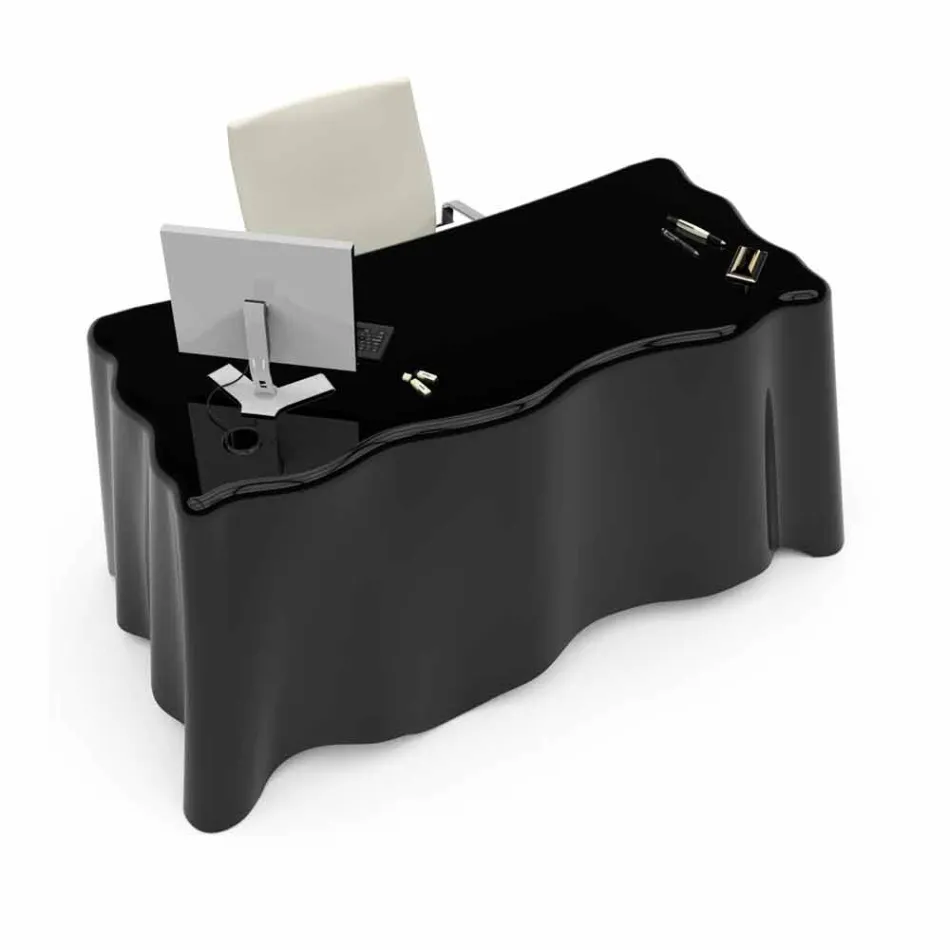 Mesa de escritório de design moderno por Fabric, Made in Italy Viadurini