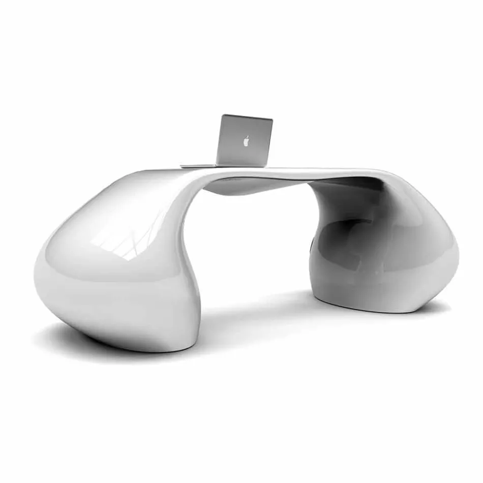 Mesa de escritório moderna fabricada na Itália, Telese Viadurini
