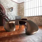 Mesa de escritório moderna fabricada na Itália, Telese Viadurini