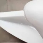 Mesa de escritório de design moderno Boomerang made in Italy Viadurini