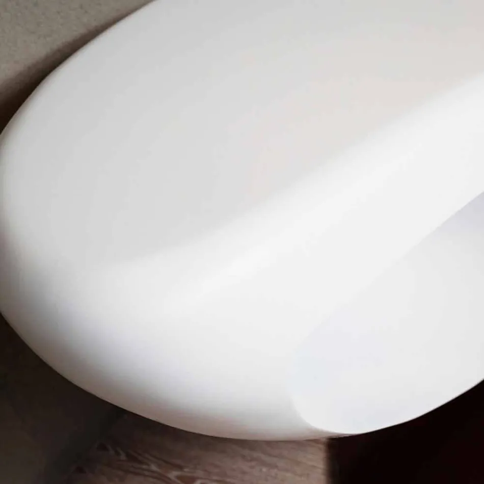 Mesa de escritório de design moderno Boomerang made in Italy Viadurini