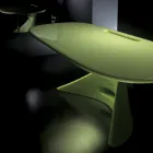 Escrivaninha Karim Rashid em resina - Smania Viadurini