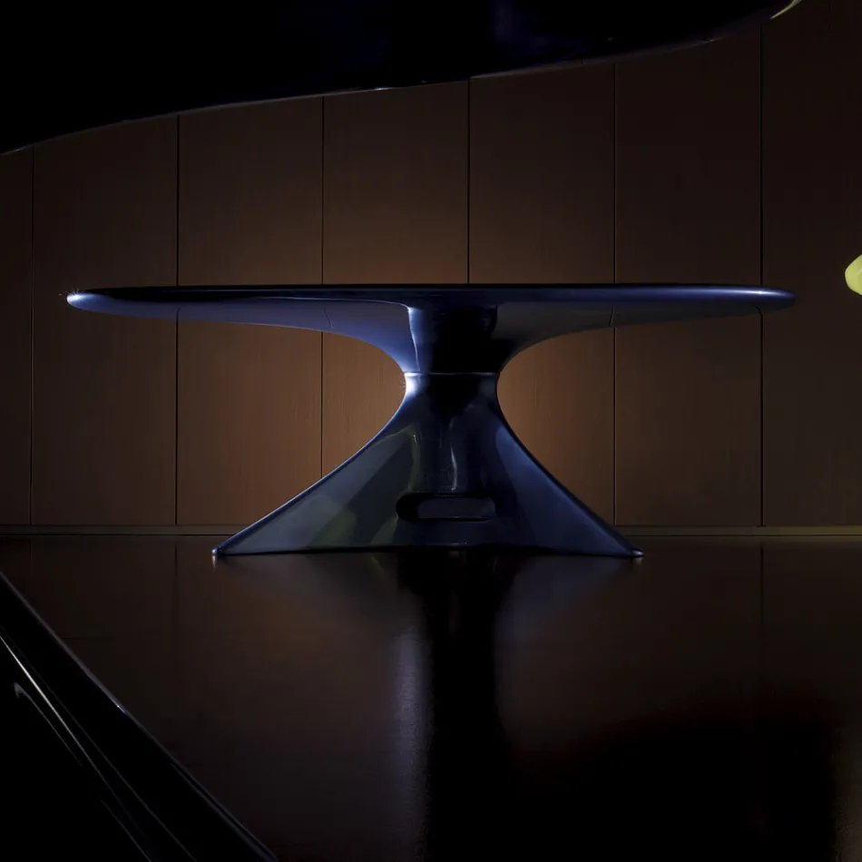 Escrivaninha Karim Rashid em resina - Smania Viadurini