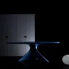 Escrivaninha Karim Rashid em resina - Smania Viadurini