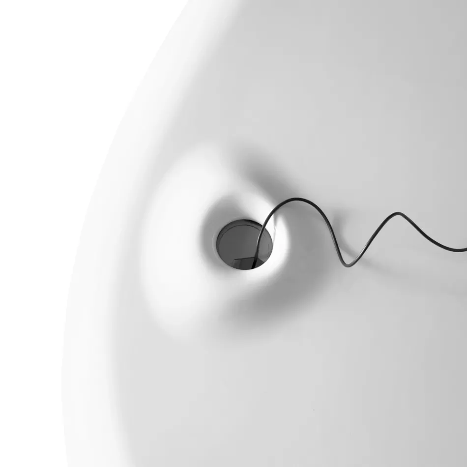 Secretária executiva Karim Rashid em poliuretano em vários acabamentos - James Viadurini