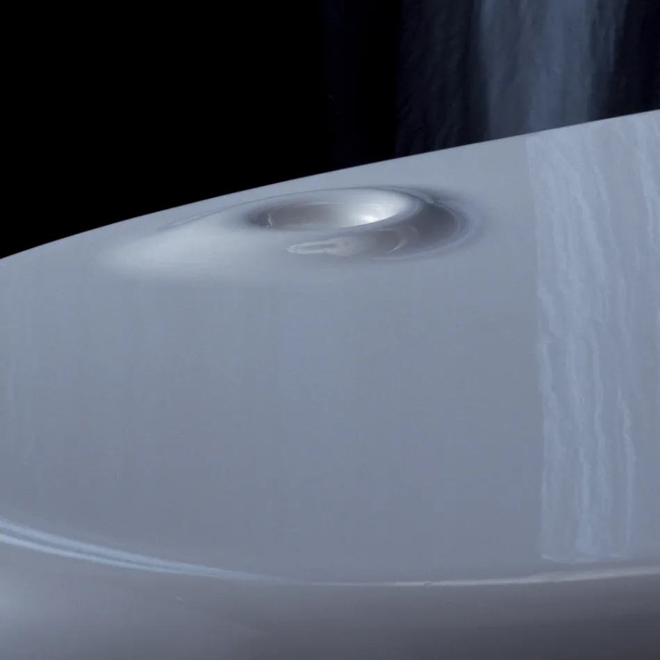 Mesa executiva de Karim Rashid em poliuretano - James Viadurini