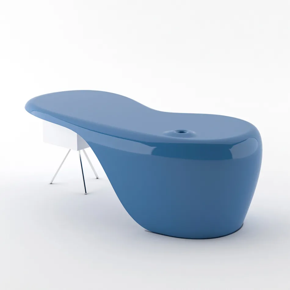 Mesa executiva de Karim Rashid em poliuretano - James Viadurini