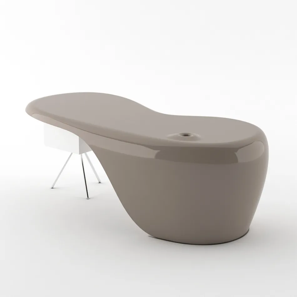 Mesa executiva de Karim Rashid em poliuretano - James Viadurini