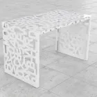 Escrita Kattedra Letras "Uma Cachoeira" 120x65x75 Mabele Viadurini