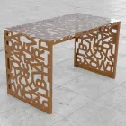 Escrita Kattedra Letras "Uma Cachoeira" 160x80x75 Mabele Viadurini