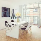 Escrita Kattedra Letras "Uma Cachoeira" 160x80x75 Mabele Viadurini