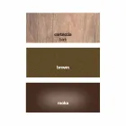 Mesa Moderna em Metal e Melamina com Gaveta Made in Italy - Iridio Viadurini