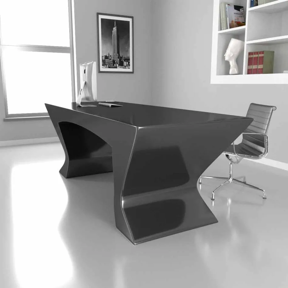 Mesa para escritório de design moderno Nefertiti made in Italy Viadurini