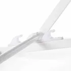 Espreguiçadeira Outdoor em Alumínio com Assento em Textilene, 4 Peças - Kailua Viadurini