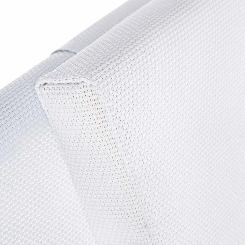 Espreguiçadeira Outdoor em Alumínio com Assento em Textilene, 4 Peças - Kailua Viadurini