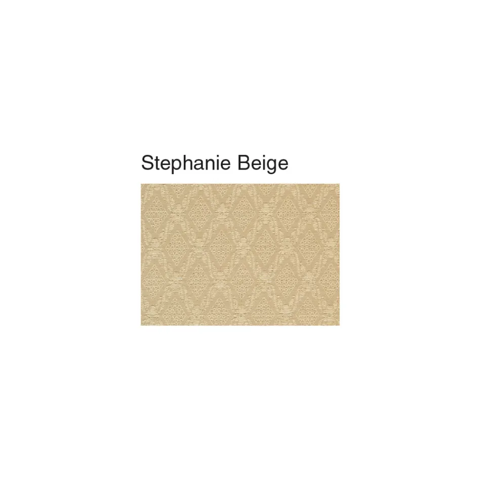 Cadeira Clássica em Madeira e Assento em Tecido Design Made in Italy - Baptiste Viadurini