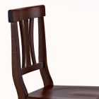 Cadeira Clássica em Madeira de Faia Maciça Design Made in Italy - Claudie Viadurini