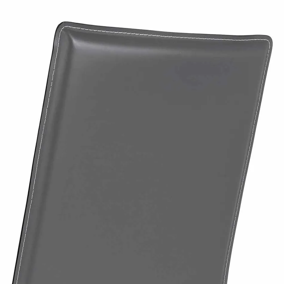 Becca design moderno cadeira de encosto alto, fabricada na Itália Viadurini