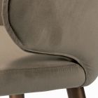 Cadeira com Assento e Encosto Totalmente Estofados Fabricado na Itália - Adria Viadurini