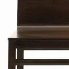 Cadeira com Estrutura em Freixo e Casca de Carvalho Made in Italy - Emilia Viadurini