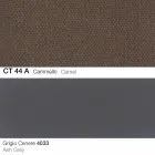 Cadeira Cozinha com Apoio de Braços em Tecido e Madeira Made in Italy - Marchesi Viadurini