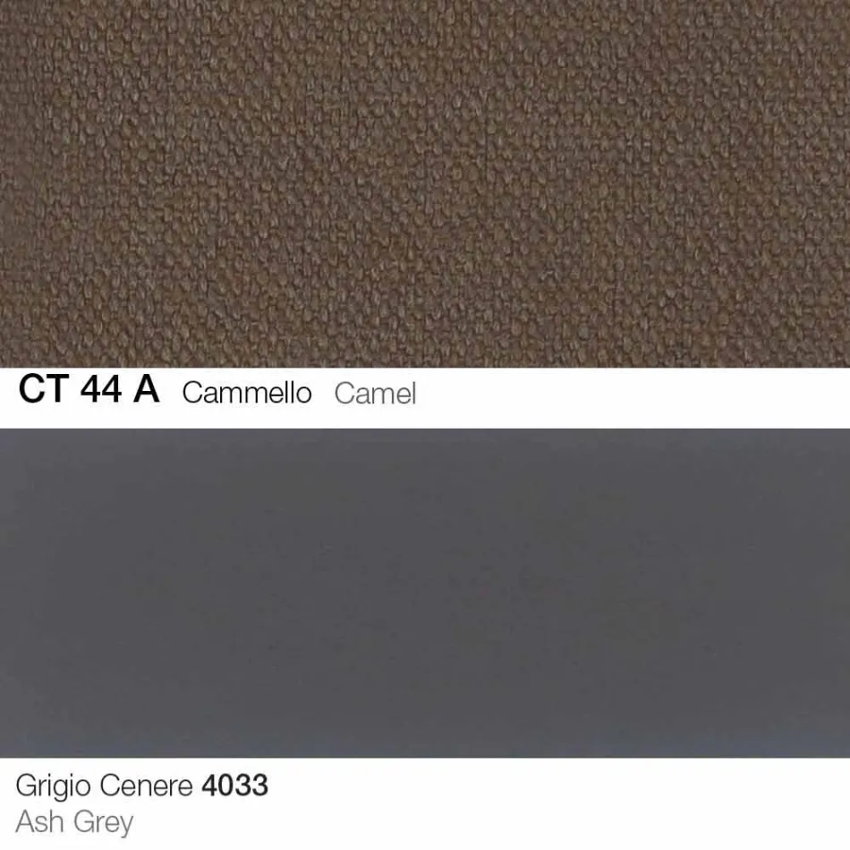 Cadeira Cozinha com Apoio de Braços em Tecido e Madeira Made in Italy - Marchesi Viadurini