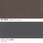 Cadeira Cozinha com Apoio de Braços em Tecido e Madeira Made in Italy - Marchesi Viadurini