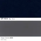 Cadeira Cozinha com Apoio de Braços em Tecido e Madeira Made in Italy - Marchesi Viadurini