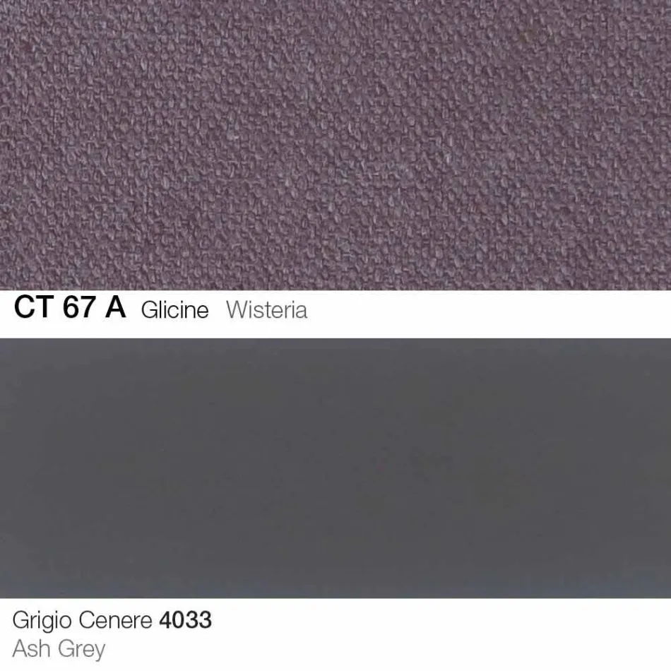 Cadeira Cozinha com Apoio de Braços em Tecido e Madeira Made in Italy - Marchesi Viadurini