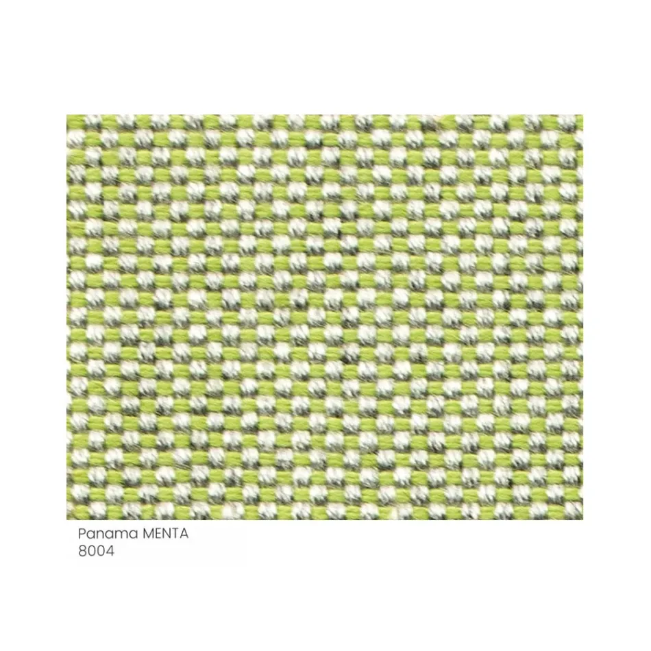 Cadeira de cozinha estofada em tecido e metal Made in Italy 2 peças - Sangria Viadurini