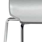 Cadeira de cozinha em tecnopolímero e aço made in Italy 4 peças - Garland Viadurini